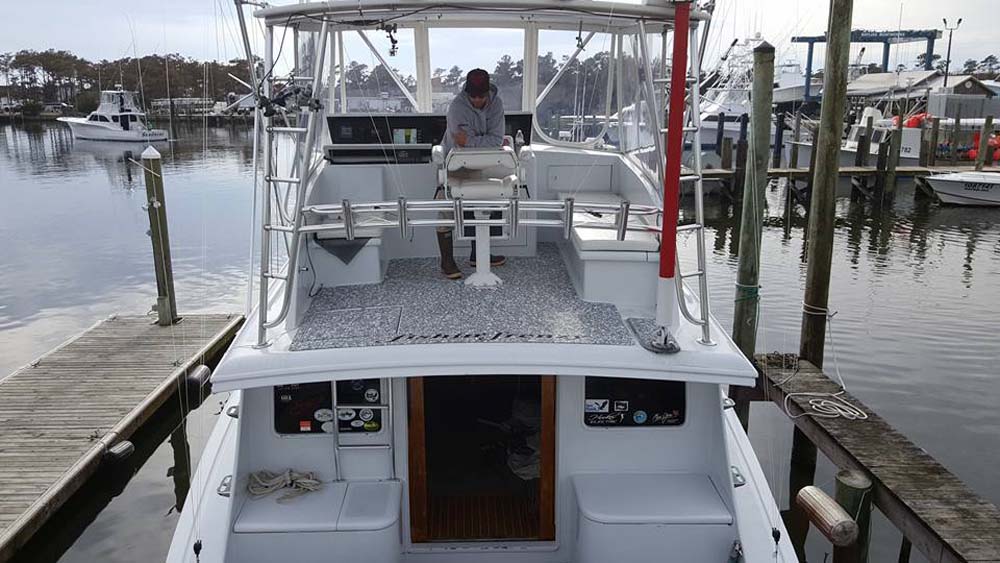 Fishing Boat Soft Decking Ocean Grip Teak Alternative